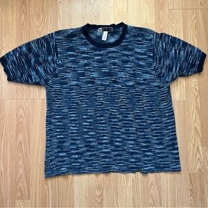 Vintage Blast Silk Blend Sweater Knit Top Short Sleeve Women’s Size 2X Plus Size